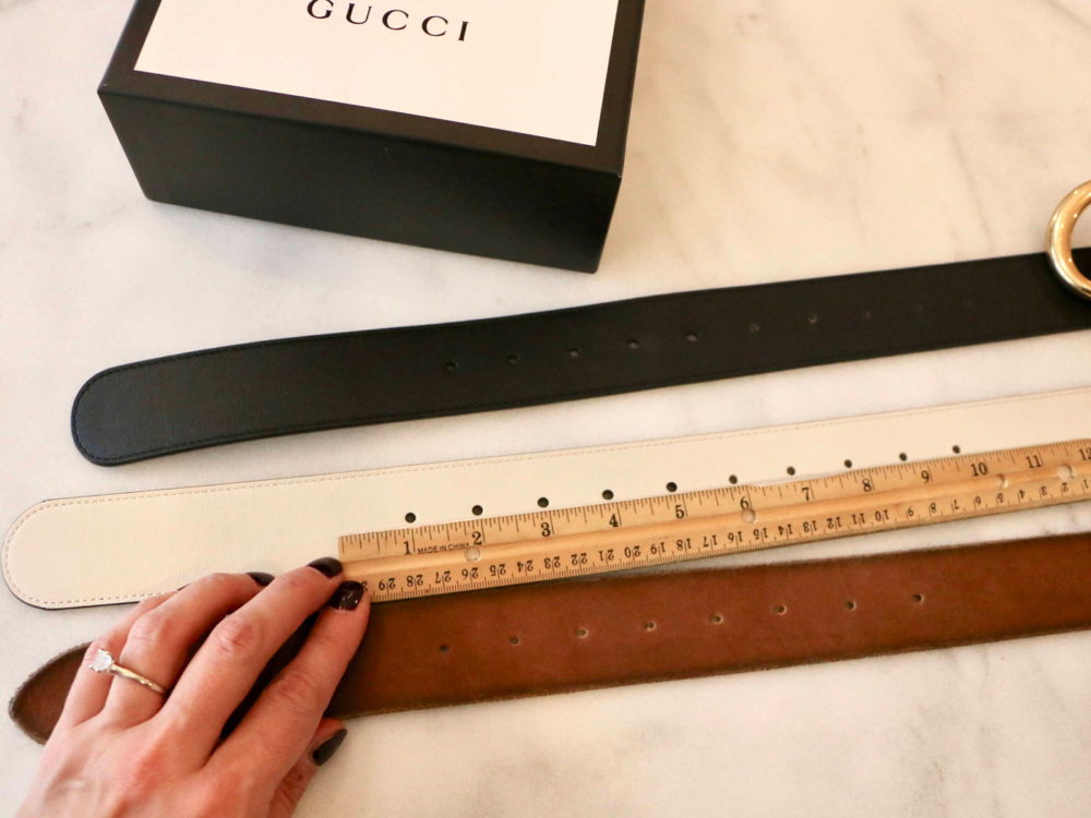 Gucci Marmont Belt Sizing And How To Add Holes Stefana Silber