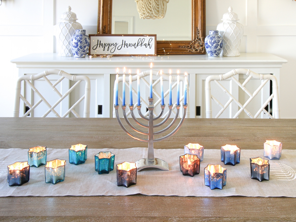 Hanukkah Decorations Colors