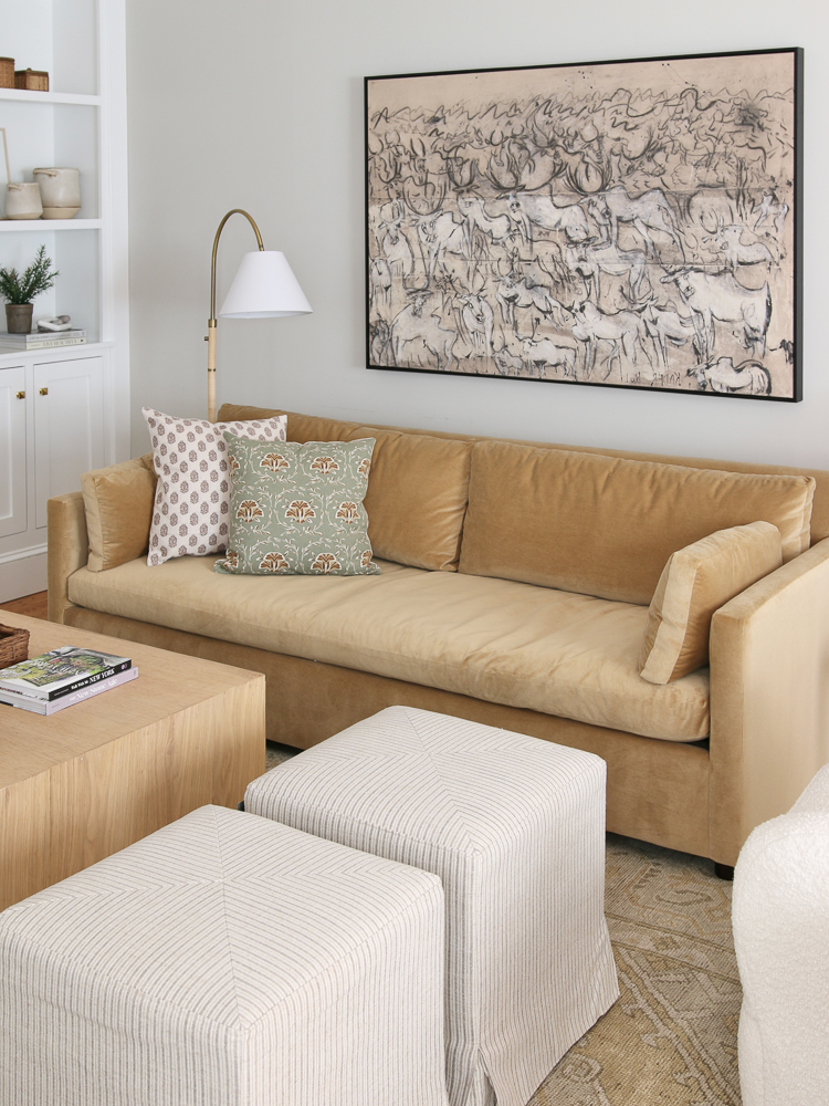 Honest Review of the West Elm Marin Velvet Sofa
