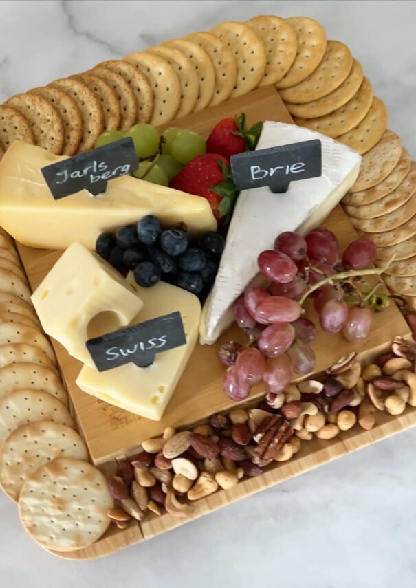 Party hosting essentials charcuterie board