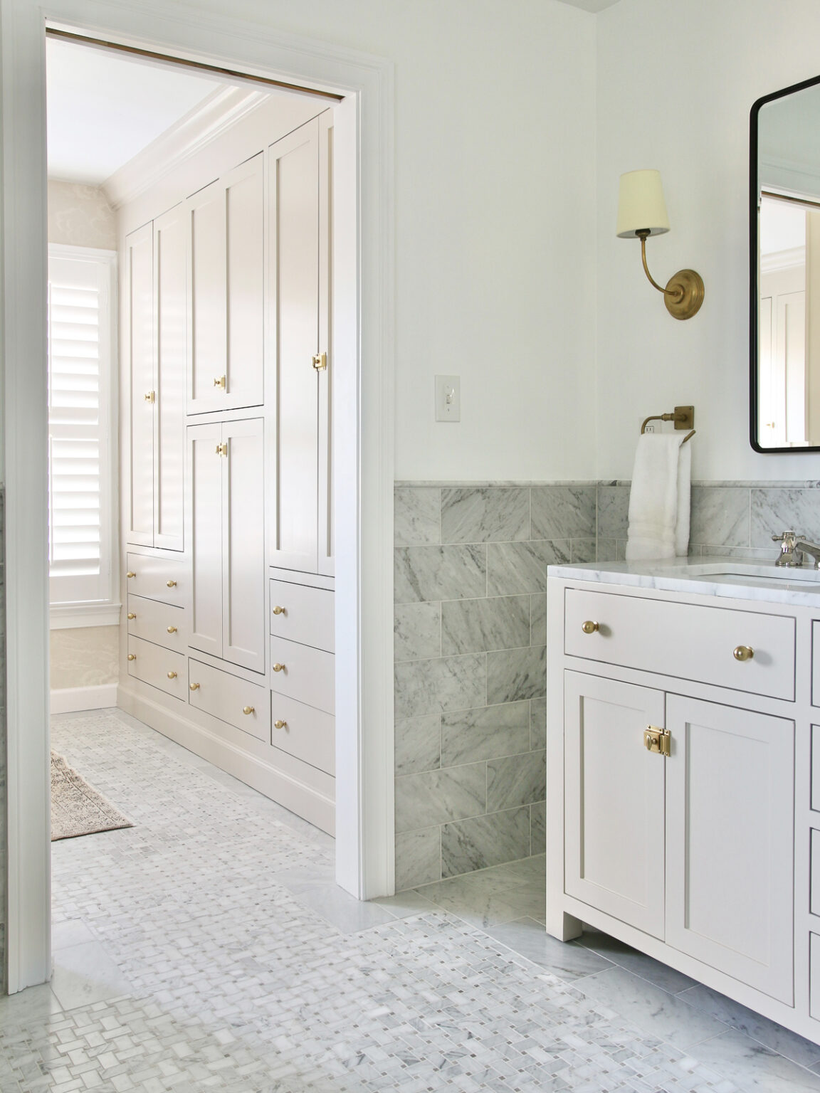 How To Paint A Bathroom Vanity For A Custom Look