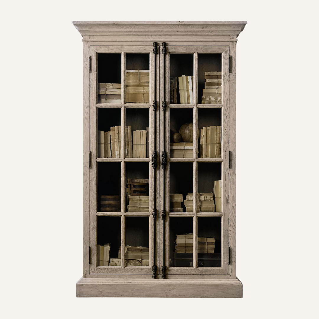 French Casement Cabinet from RH