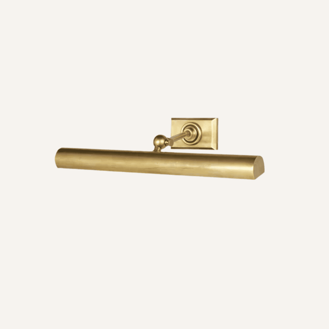 brass picture light