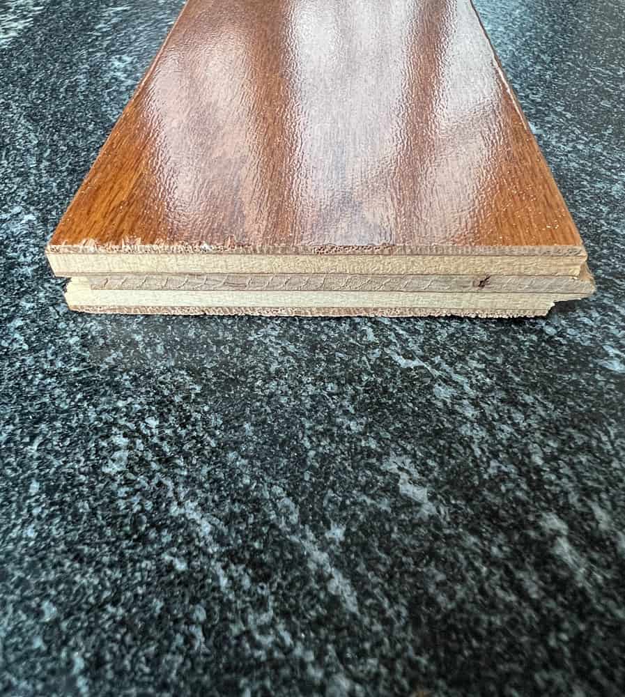 engineered oak wood floor plank