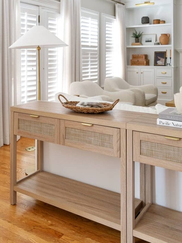 Behind the Couch Table Ideas for Your Living Room - Stefana Silber