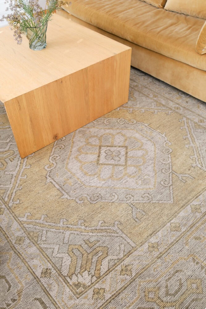 Knob Textured Rug Hand-Knotted Rugs That Don't Break the Bank - Stefana Silber